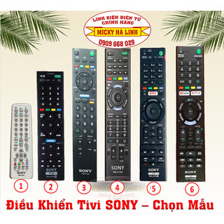 [TẶNG PIN] ĐIỀU KHIỂN REMOTE TIVI SONY - NHIỀU MẪU DỄ LỰA CHỌN
