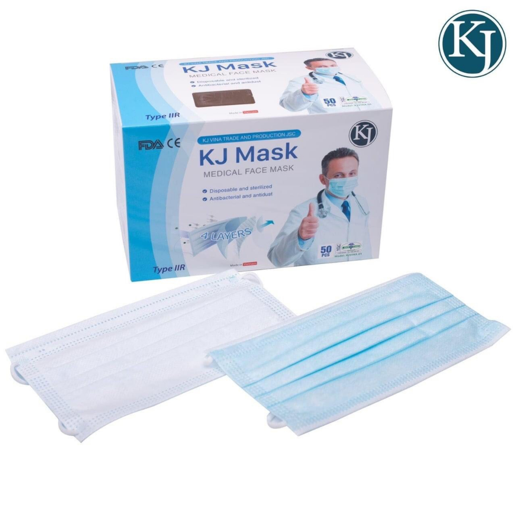 [HÀNG TẶNG KHÔNG BÁN] Khẩu trang KJ MASK (Hộp 50c)