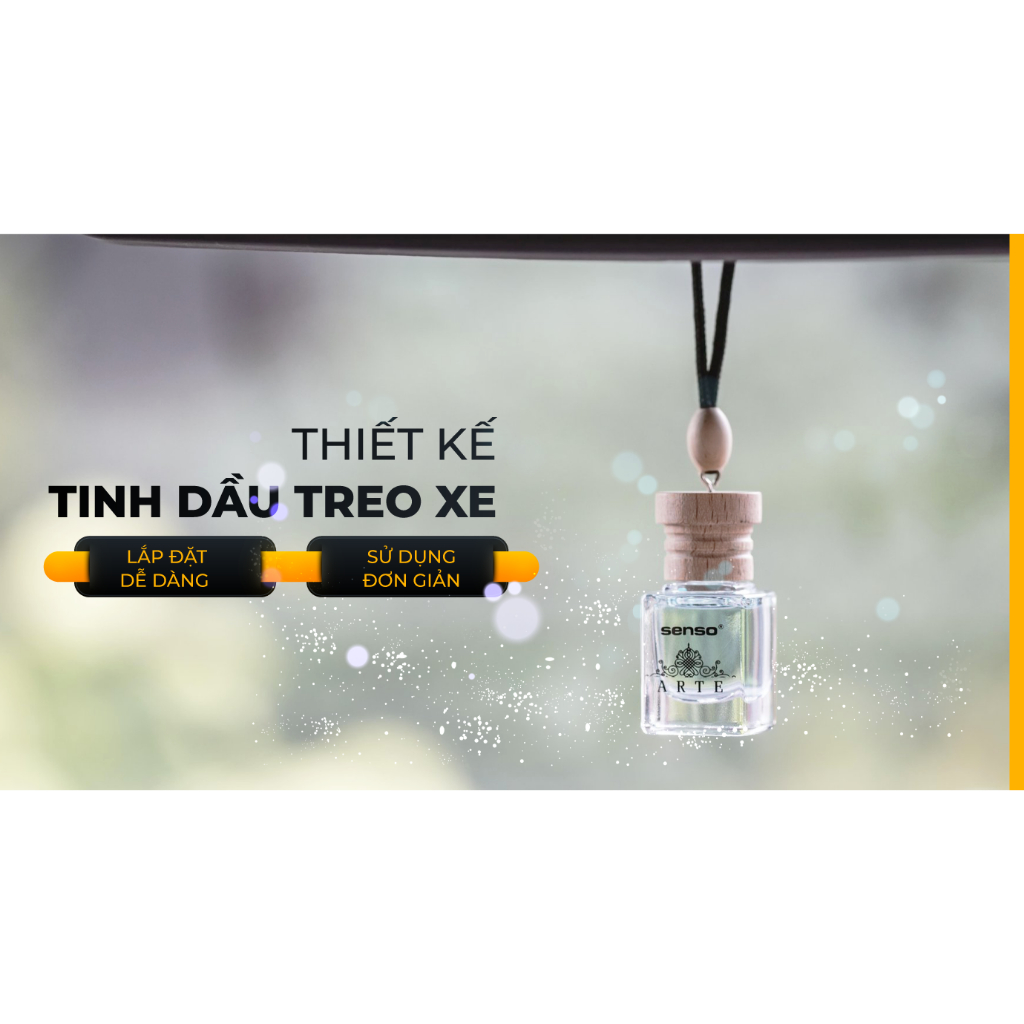 Tinh Dầu Treo Xe Arte Dr.  Marcus đủ các mùi hương - Nước Hoa Ô Tô Chính Hãng Nhập Khẩu Ba Lan