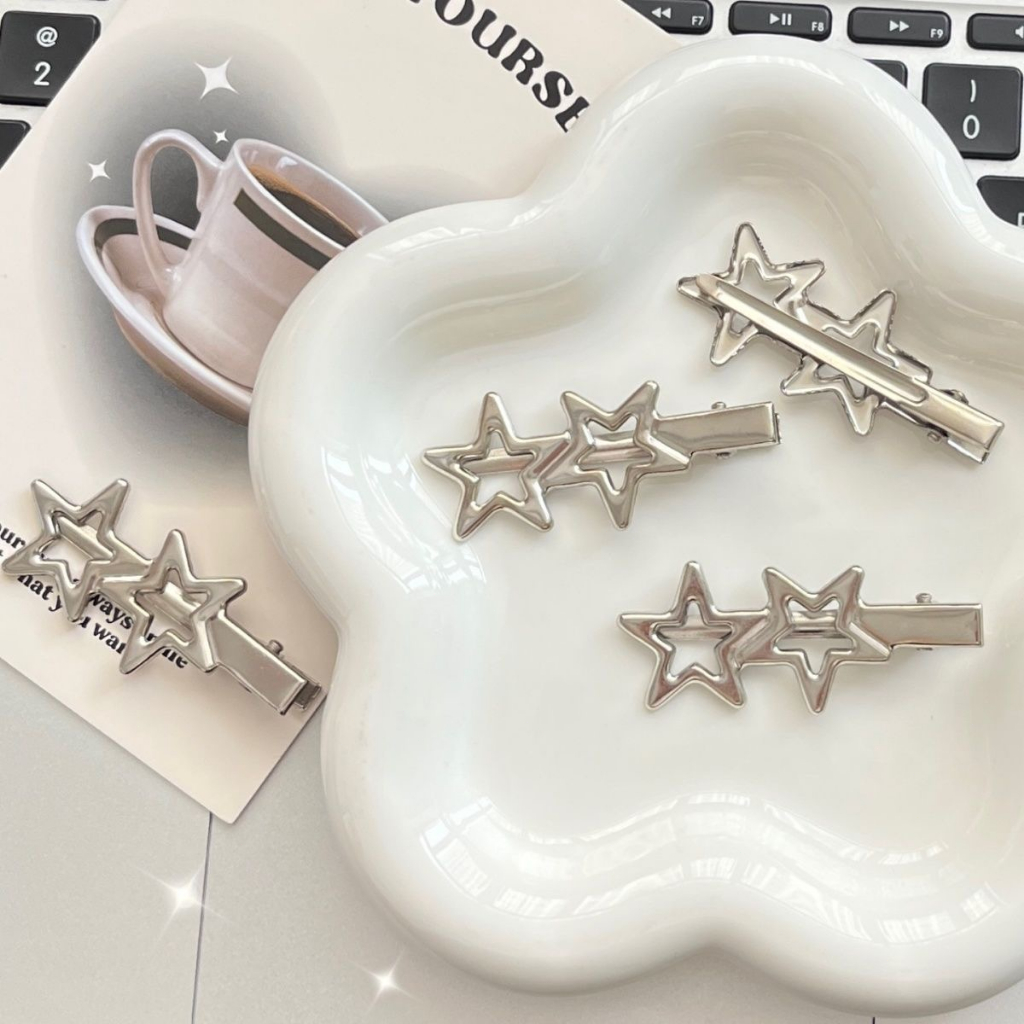 Beautycoco🍊KKẹp TóC HìNh Ngôi Sao KiểU HàN QuốC ThờI Trang Cho Nữ