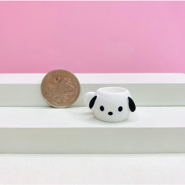 Mô hình cốc uống nước hình thú mini trang trí nhà búp bê, nhà mô hình OB11