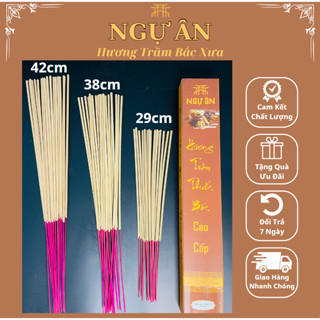 [Hộp 50 que] Hương Trầm Thuoc Bắc Cao Thôn cổ truyền, ít khói không hóa chất, cực thơm, tốt sức khỏe