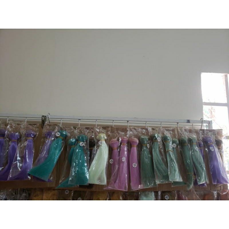 Tép Tóc Giả 15 Cm Dán Cho Búp Bê Chịu Nhiệt Độ Cao PVN4078