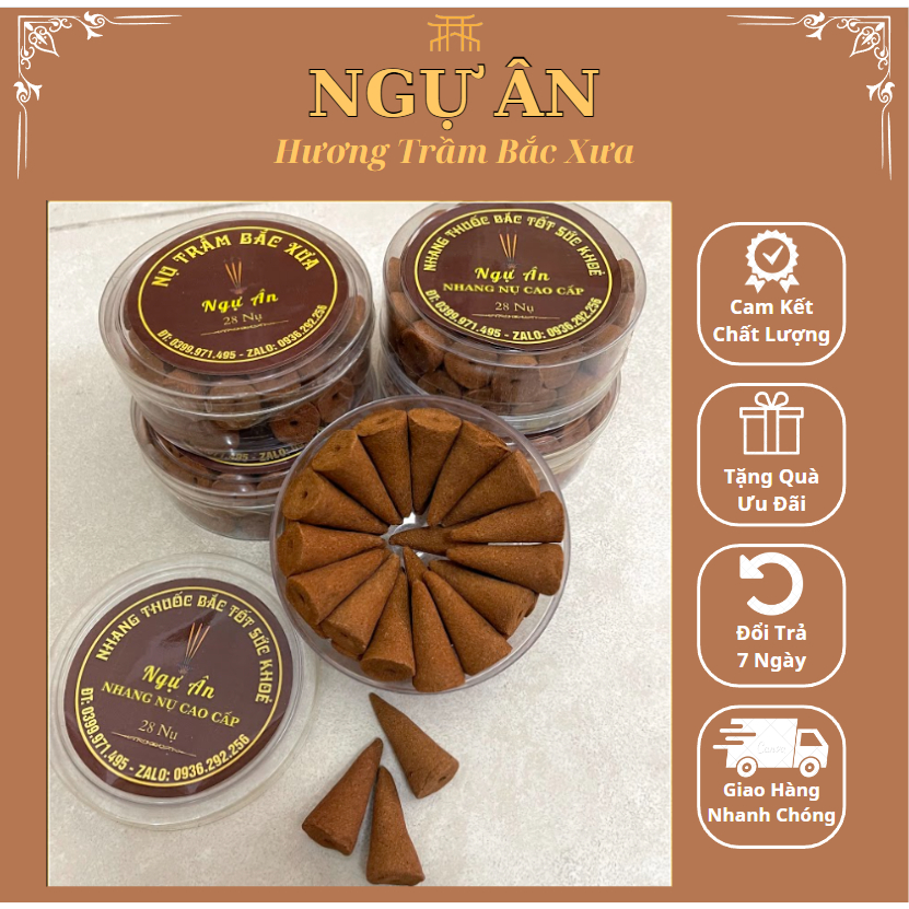 Nụ Trầm Bắc Xưa và Nụ Trầm Ngọc Am của Hương Trầm Thuốc Bắc Ngự Ân loại cao cấp