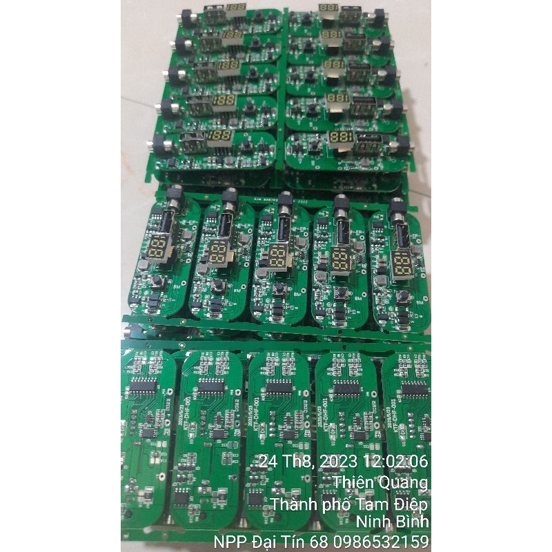 MẠCH PIN ÁO ĐIỀU HÒA CHÂN SẠC 8.4, RA 12V