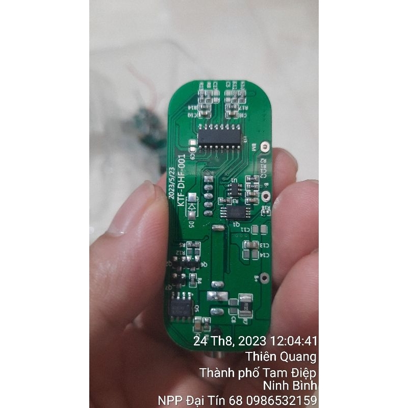 MẠCH PIN ÁO ĐIỀU HÒA CHÂN SẠC 8.4, RA 12V