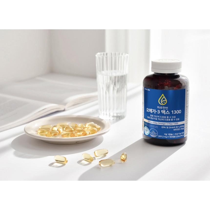 H101_Viên Uống Bổ Sung Omega 3 Max 1300MG WISHLABS Hộp 180 Viên