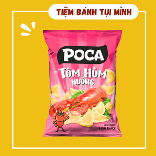 Bánh Snack Poca Tôm Hùm Nướng, đồ ăn vặt