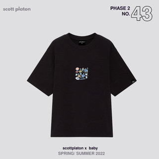 Scott Platon Áo thun Baby - Chất liệu cotton dày dặn đứng form
