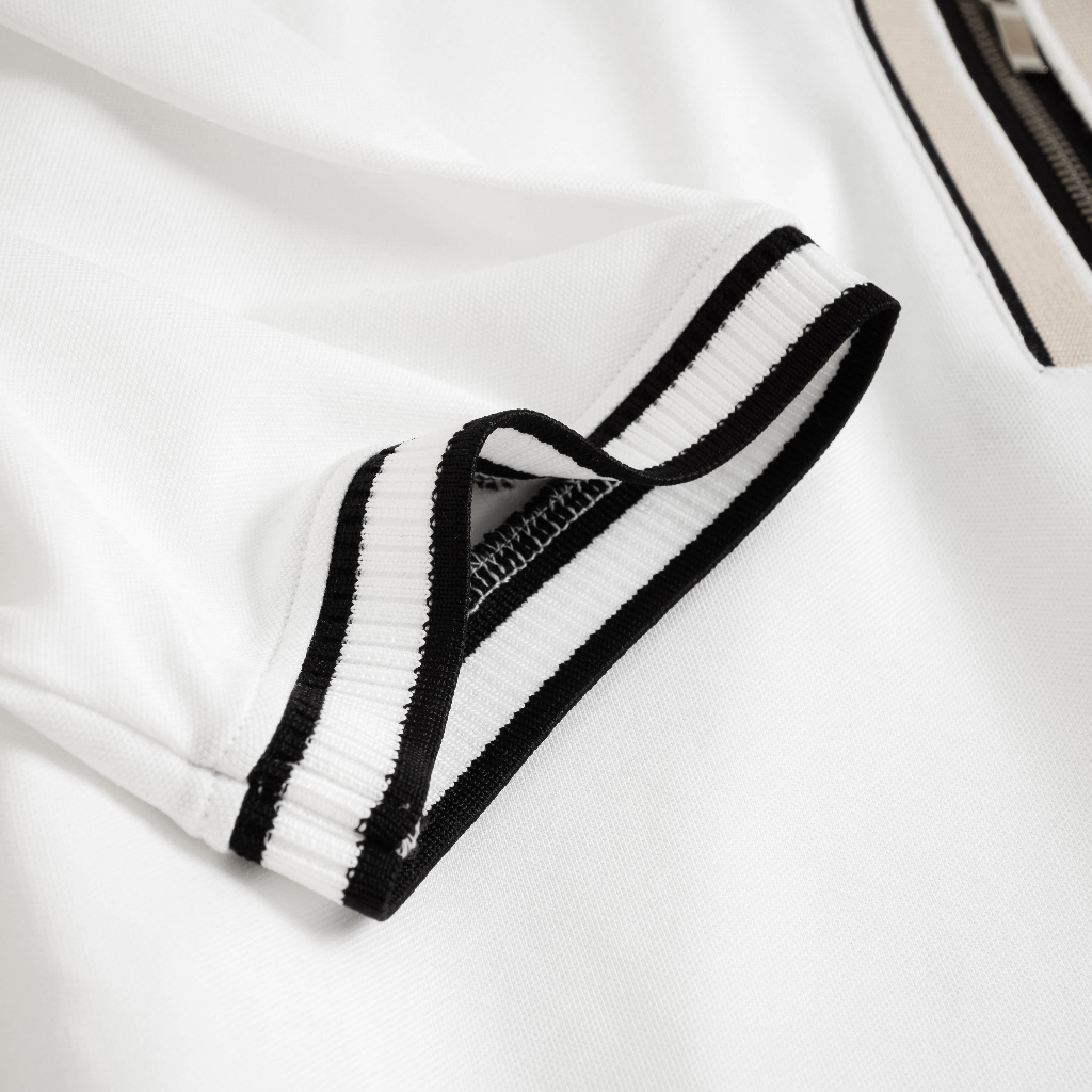 Áo polo nam ZIPPY vải Cotton CVC cao cấp - HAFOS