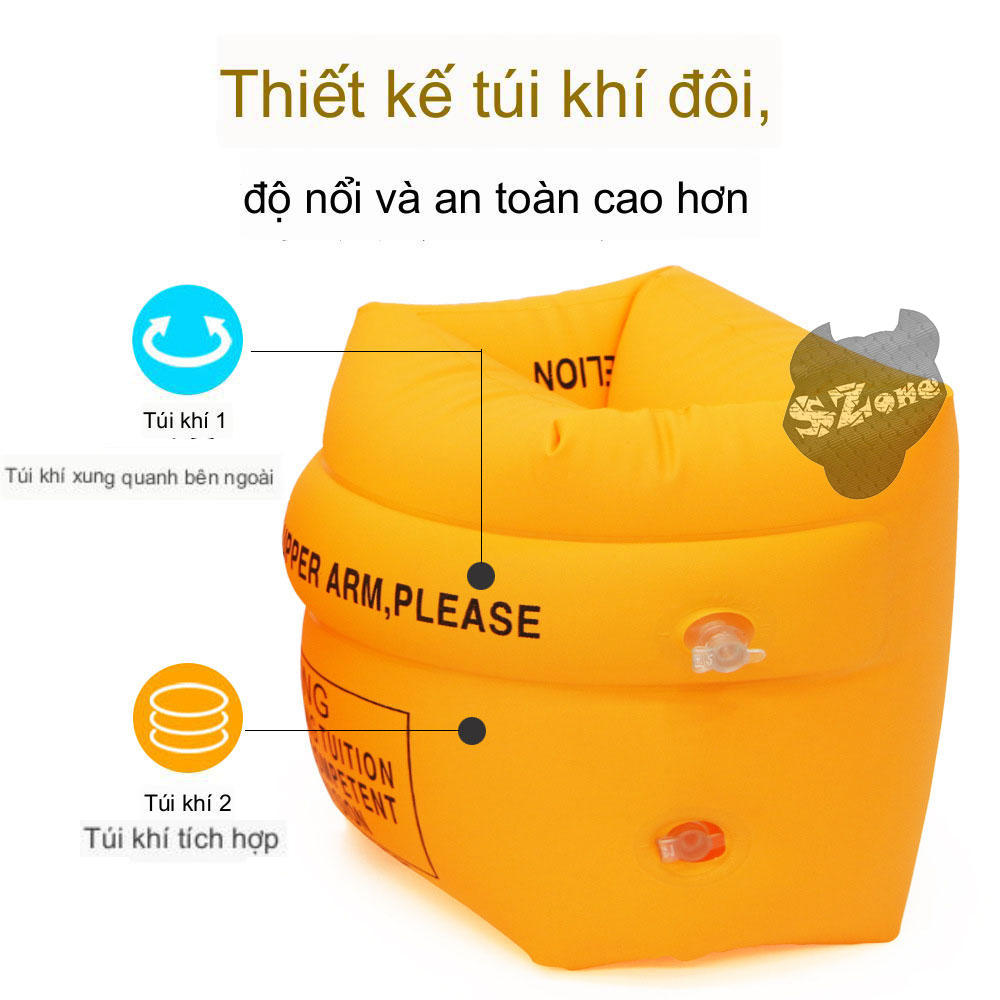 Phao bơi tập tay cho trẻ, phao bơi tay cho bé, set 2 phao tay.