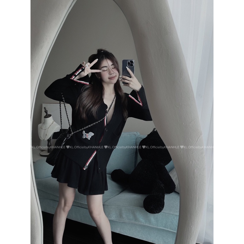 Set len thome kèm chân váy sang chảnh