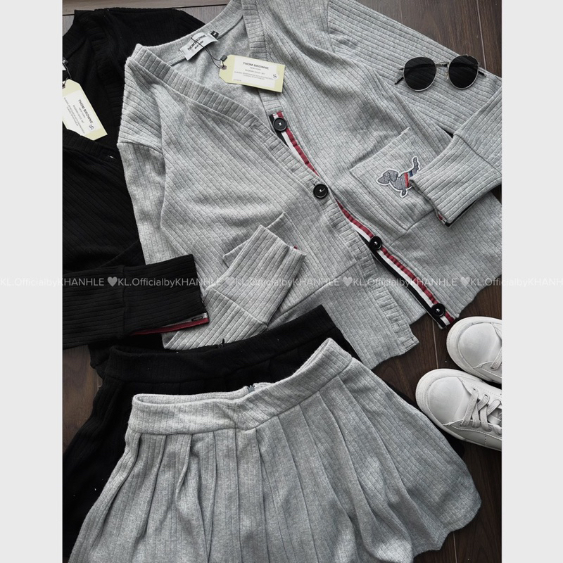 Set len thome kèm chân váy sang chảnh