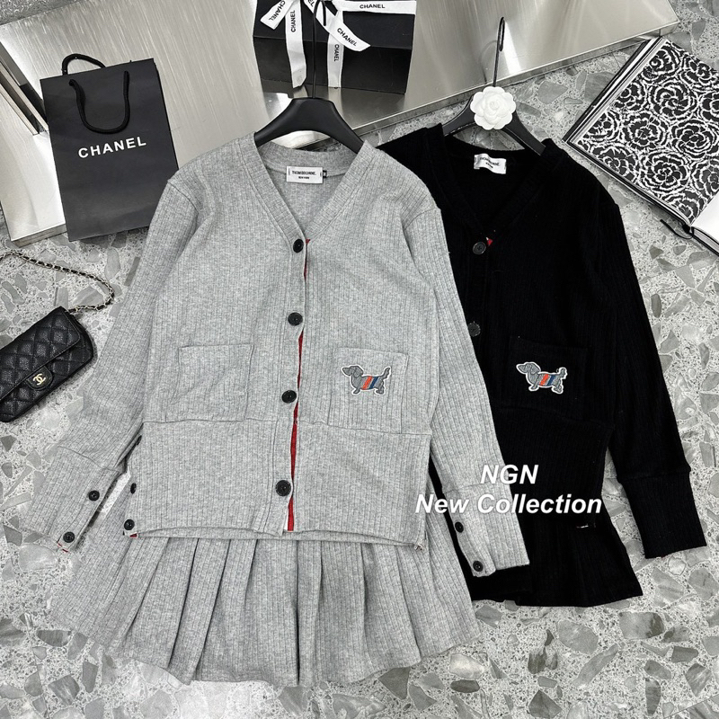 Set len thome kèm chân váy sang chảnh