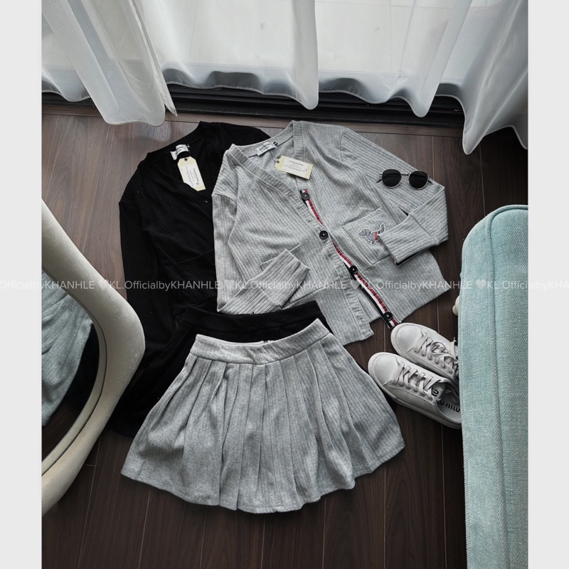 Set len thome kèm chân váy sang chảnh