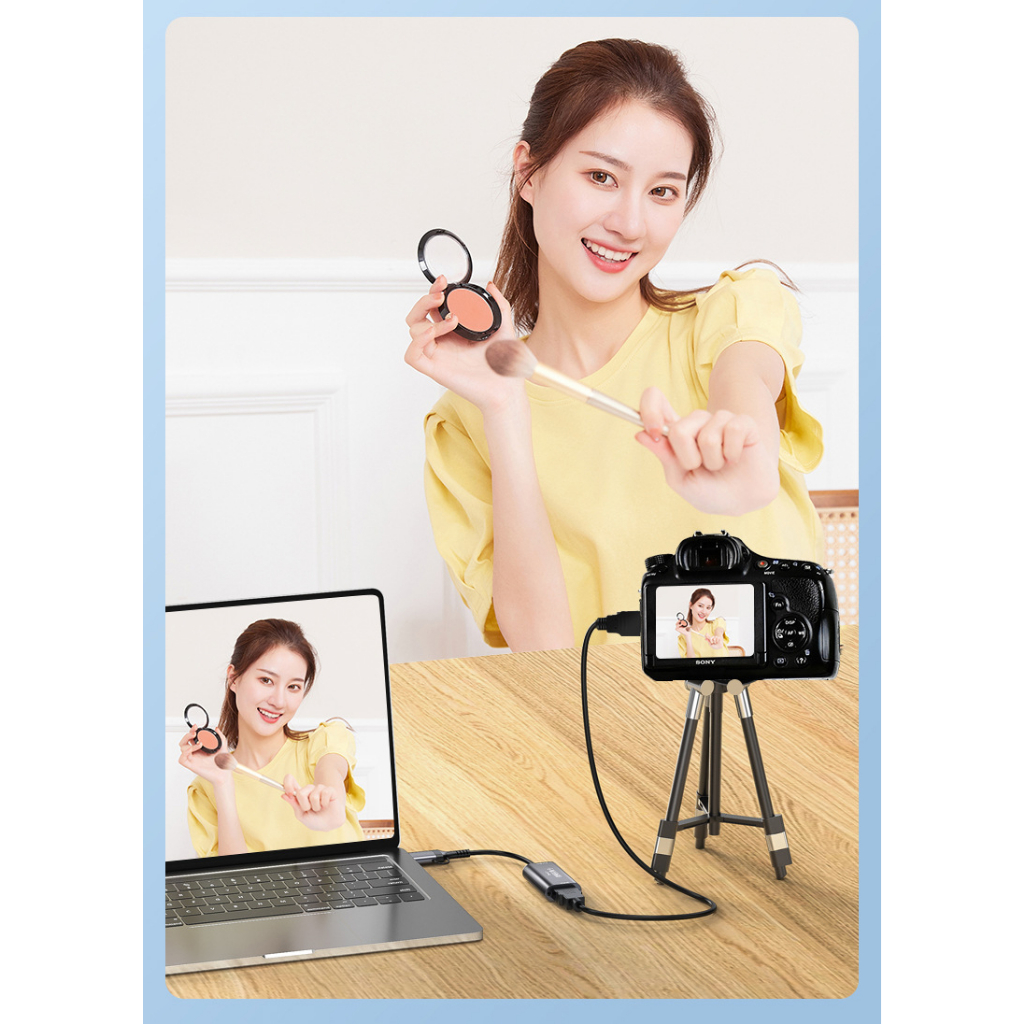 Usb video capture cho laptop, Táo - dùng lưu livestream - Hồ Phạm