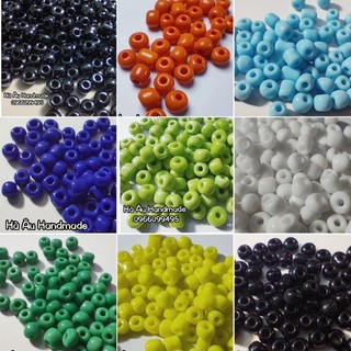 Hạt cườm thủy tinh 4mm