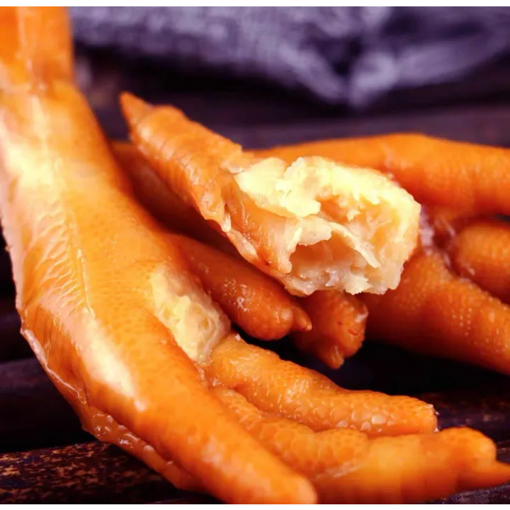 Combo 20 Chân gà Tứ Xuyên loại to 32G, chân gà cay, đồ ăn vặt nội địa ăn cùng Bà Kim AVBAKI