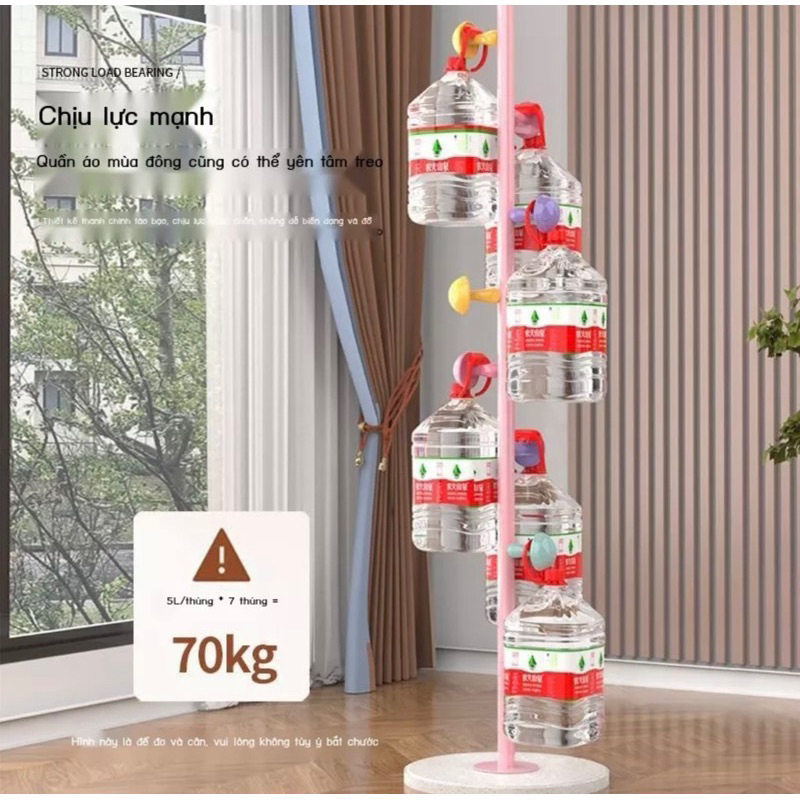 Móc treo áo đứng kim loại hình nấm hàn quốc 290