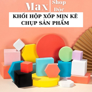 Khối xốp kê chụp ảnh sản phẩm phụ kiện trang trí chụp ảnh khối hộp decor trang trí chụp ảnh sản phẩm