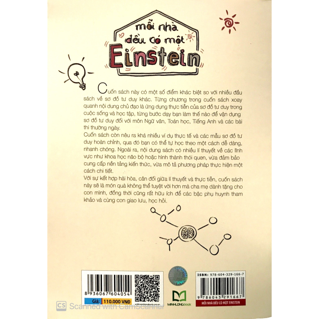 Sách: Mỗi Nhà Đều Có Một Einstein - Phương Pháp Học Thông Minh Bằng Sơ Đồ Tư Duy