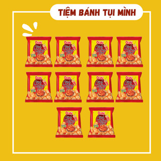 [ 10 gói ] Bánh snack phồng tôm Indo Chips oishi 12gram
