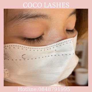 Mi nối siêu thật, mi thẳng mix size Cocolash