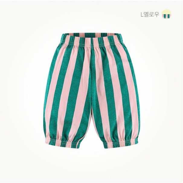 Quần thun kẻ sọc bo chun bé trai bé gái MM. HA4285