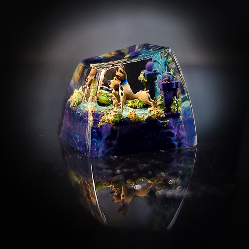 Scooby do keycap, nút bàn phím cơ nhân vật hoạt hình , scooby do, anime keycap