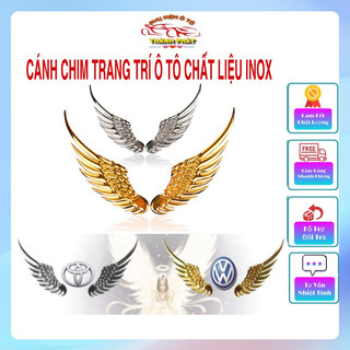 Logo Cánh Chim Kim Loại 3D Dán Nắp Capo Ô Tô Xe Hơi