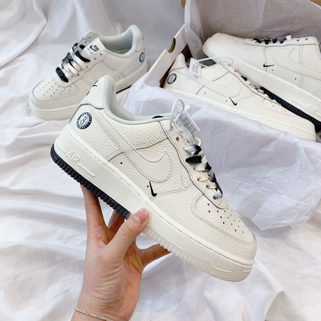 Giày_Nike AF1 Nam Nữ Thời Trang, Giày Air Force 1 Âm Dương Thời Trang Hàng Đẹp Full Box