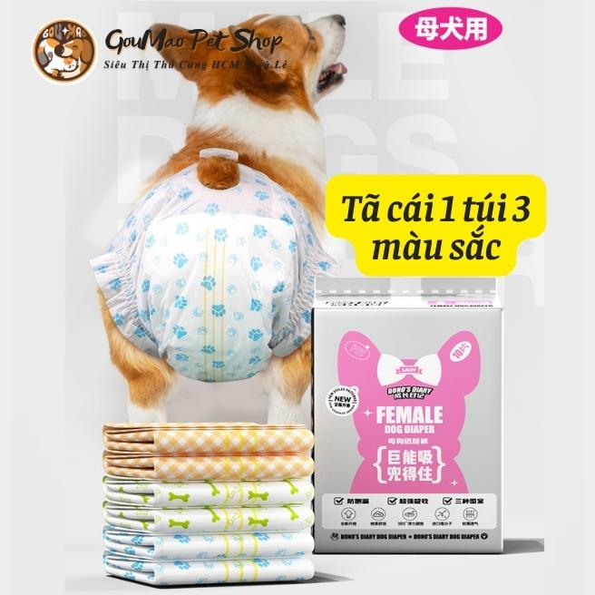 Bỉm / Tã đực cái DONO thế hệ mới, siêu thấm, siêu đẹp dành cho chó mèo.