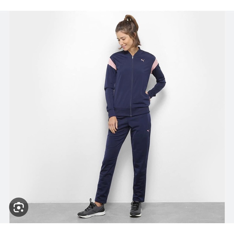 Bộ thể thao nữ Pu.ma Classic Tricot Authentic Nhật bản