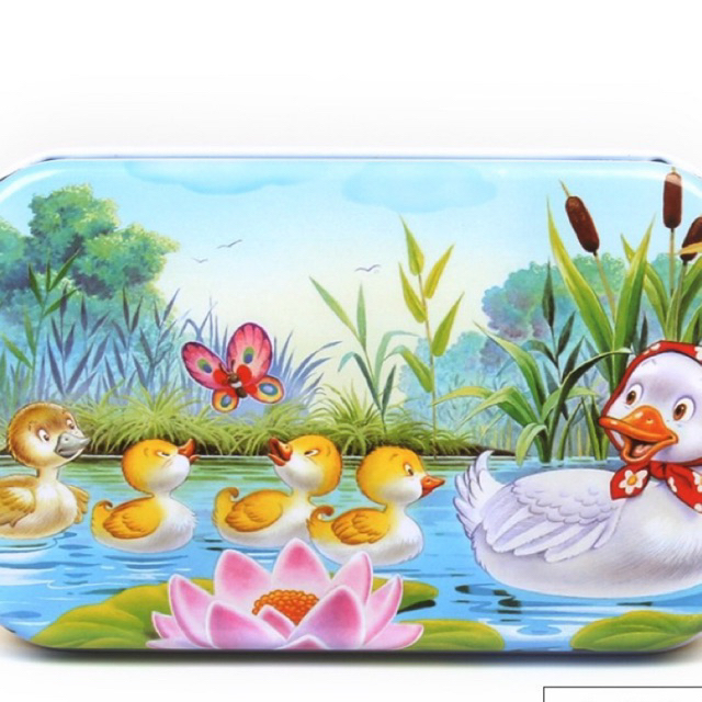 Combo 10 Hộp Ghép Hình Puzzle 60 Miếng Hộp Sắt Chủ Đề Ngẫu Nhiên