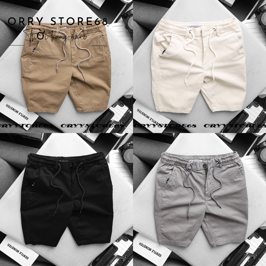 Quần short kaki quần ngố chất vải kaki cotton cao cấp mềm mịn, co giãn phông cách hàn quốc WZT66