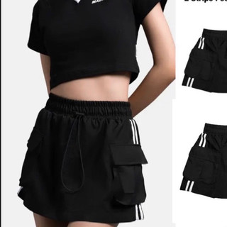 Quần short ngố kaki túi hộp unisex Trơn sooc nam nữ phong cách