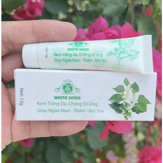Kem White Seido trắng da, ngừa mụn thâm, mờ sẹo 12g