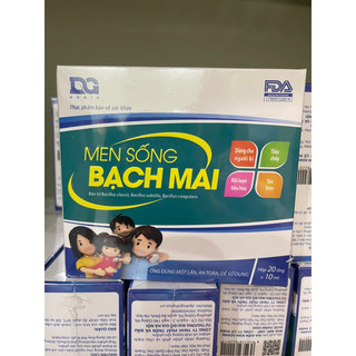 Men sống Bạch Mai hộp 20 ống