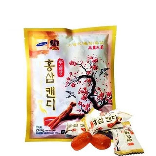 Kẹo hồng sâm không đường cành đào hàn quốc