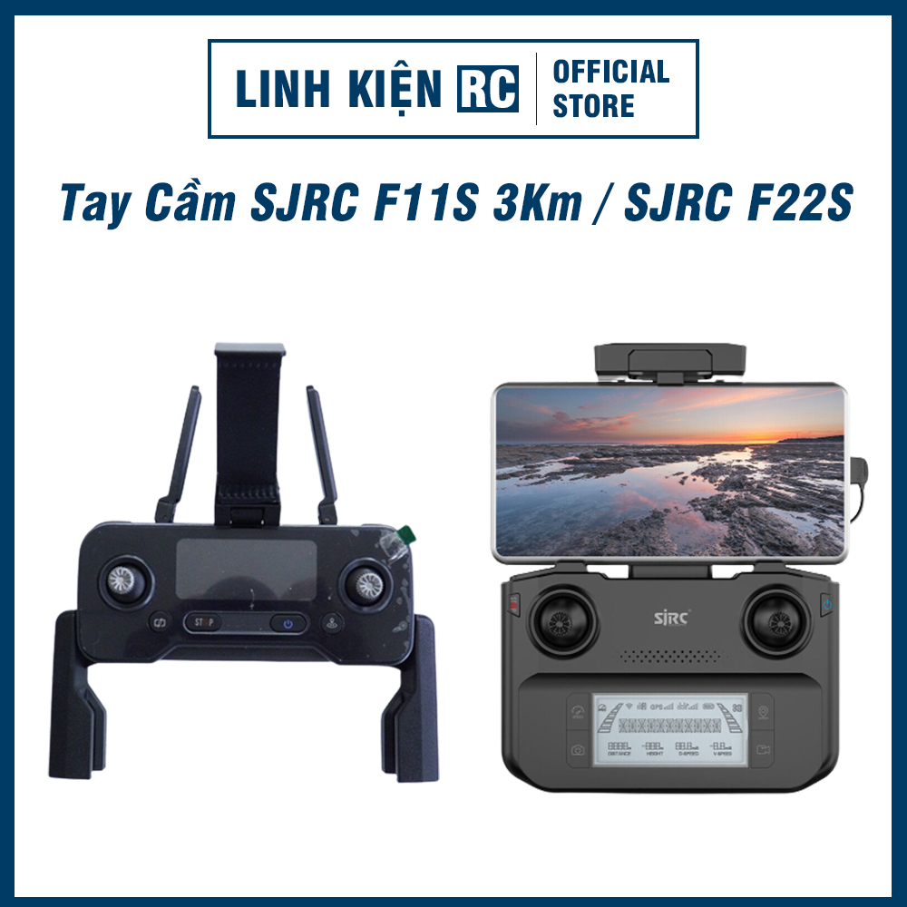 Tay Cầm Flycam SJRC F11S 3Km / SJRC F22S Giá Rẻ - Like New - Hình Thức Như Mới - Đã Qua Sử Dụng