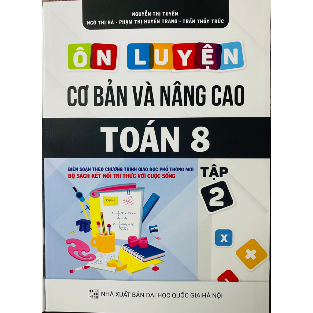 Sách - Ôn luyện cơ bản và nâng cao Toán 8 (tập 1+2) Kết nối tri thức