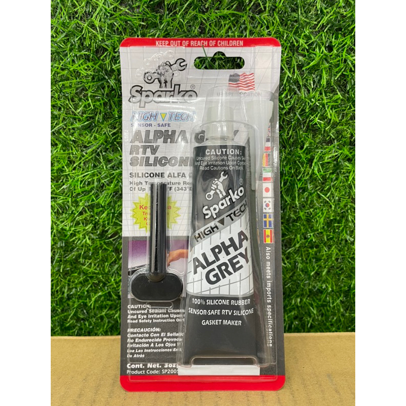 KEO XÁM DÁN RON ALPHA GREY SILICONE KẾT DÍNH TỐT MAU KHÔ