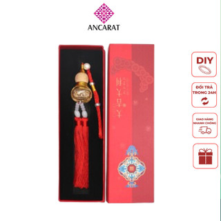 Khánh Treo Xe Ô Tô An Tâm Lái Xe, Hồ Lô Vàng Treo Xe Hơi- Ancarat Hàng Có Sẵn