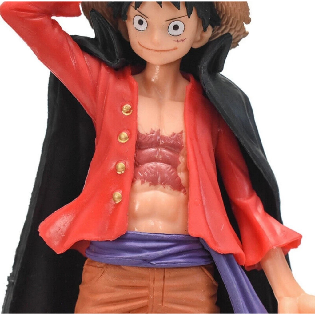 Mô hình One Piece Luffy Mặc Áo Choàng Đen cao 16cm - No Box