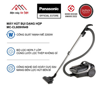 Máy hút bụi không túi panasonic mc-cl609hn49 2200w chính hãng bảo hành 12 tháng