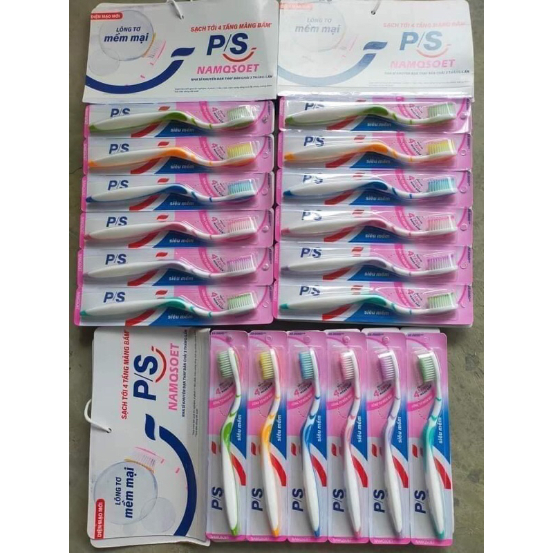 BÀN CHẢI P/S LÔNG MỀM MỊN