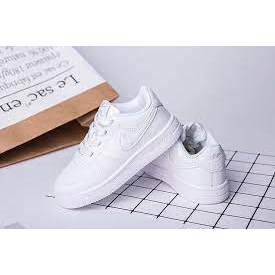 Giày Nike_air Force 1 all white, giày AF1 trắn trắng đế air bản đẹp đủ size 36-43 Full Box+Bill