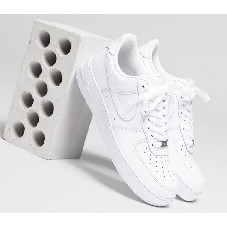 Giày Nike_air Force 1 all white, giày AF1 trắn trắng đế air bản đẹp đủ size 36-43 Full Box+Bill