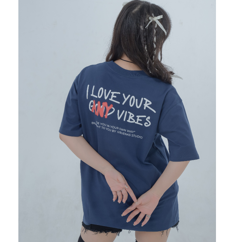 Áo thun local brand tay lỡ form oversize unisex cho nam nữ BUENAS - ESS24