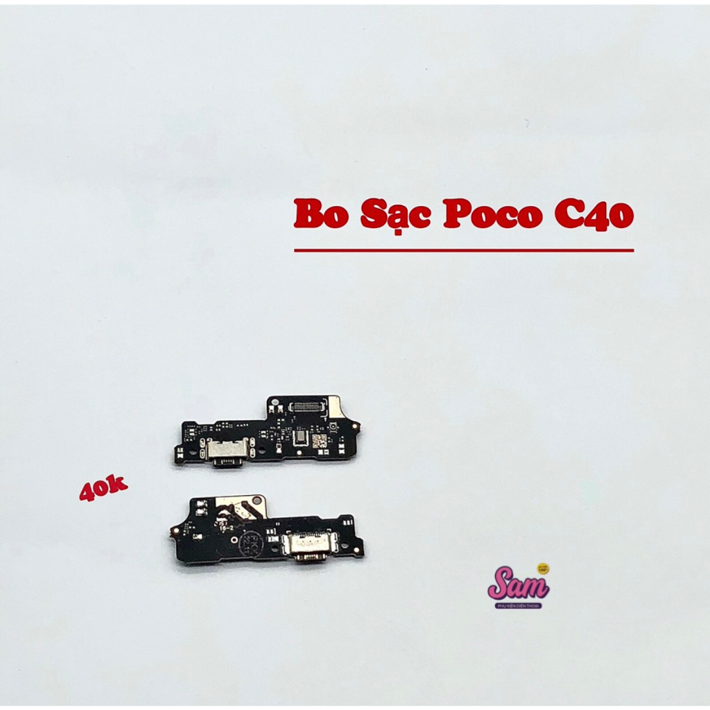 Bo sạc Xiaomi  Mi Note 12 / Poco C40 / Redmi 8 / Redmi Note 10S / Redmi 9T